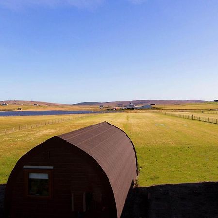 Ferienwohnung Air A' Chroit Luxury Pods Paible Exterior foto