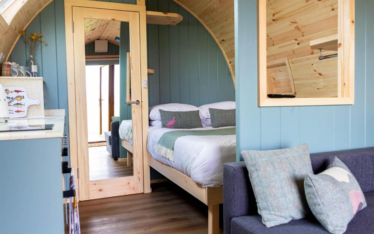 Ferienwohnung Air A' Chroit Luxury Pods Paible Exterior foto