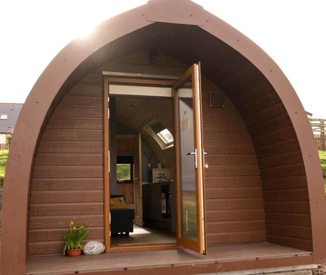 Ferienwohnung Air A' Chroit Luxury Pods Paible Exterior foto
